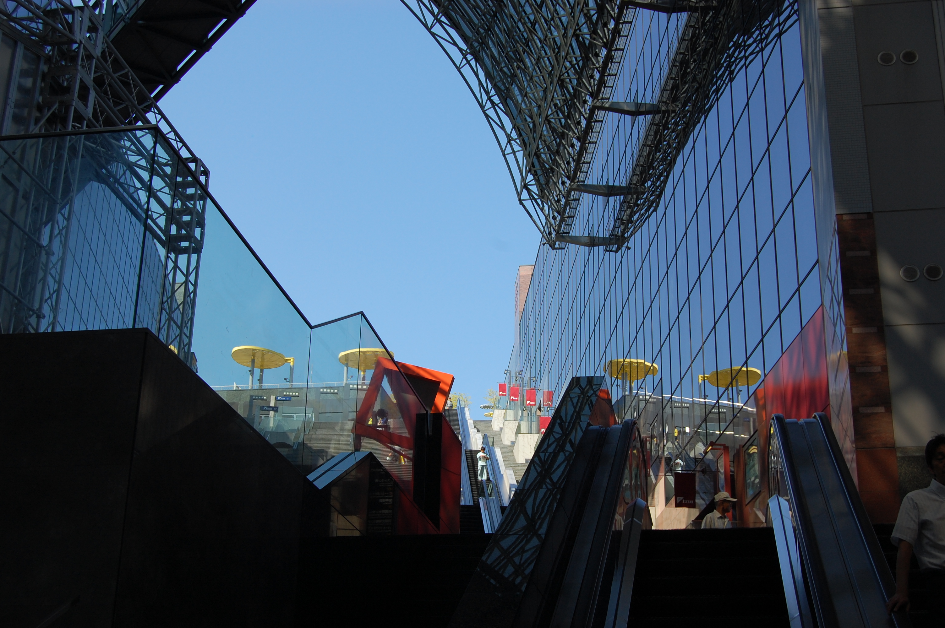 Escalator: Photo by Sharon Burtner